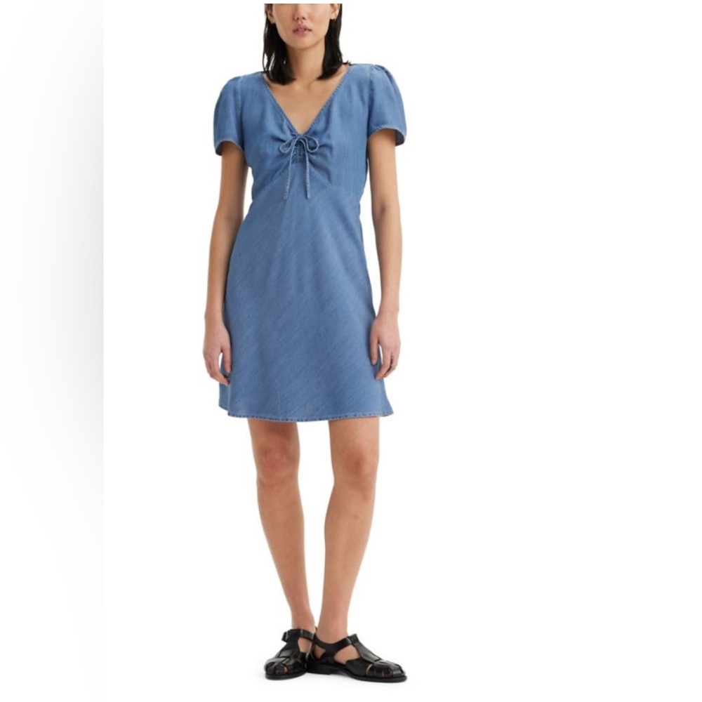 Levi's Denim Blue Mini Dress
